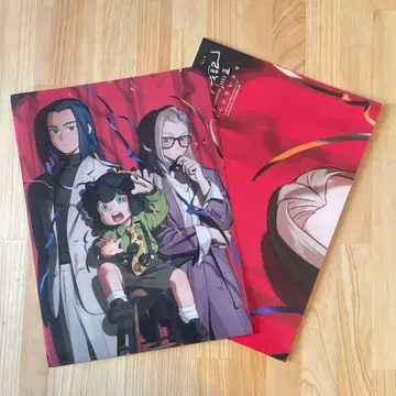 라샤오헤이 전기 A1 특대형 포스터 클리어 파일 PASH! 12월호 부록