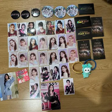 TWICE READY TO BE 세트 포토 카드 배지