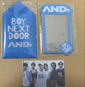 BOYNEXTDOOR AND weverse 혜택 포토 카드 홀더