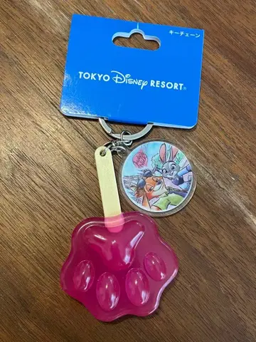 도쿄 디즈니 리조트 주토피아 아이스캔디 키체인