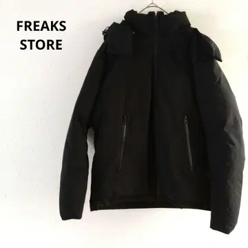 FREAKS STORE 다운 자켓 심플 따뜻한 블랙 M