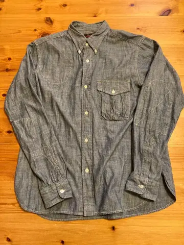 울리치 우렌밀즈 샴브레이 셔츠 M 엔지니어드 가먼츠