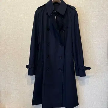 GREEN LABEL RELAXING 트렌치코트 네이비