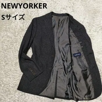 NEWYORKER 뉴요커 남성용 울 트위드 자켓 S