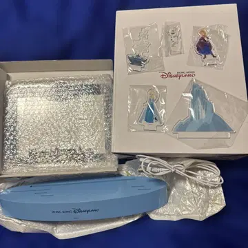 홍콩 디즈니랜드 월드 오브 프로즌 안나와 겨울왕국 전자 포토 프레임