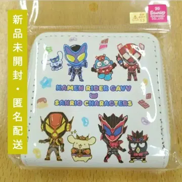미개봉 새상품 가면라이더 가브 x 산리오 캐릭터즈 미니 지갑