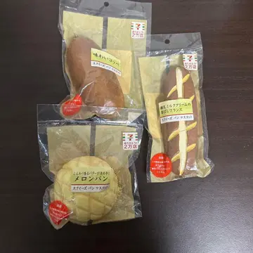 세븐일레븐 빵 스퀴즈 3개 세트