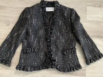 [ 새상품급 ] jun ashida 준 아시다 긴팔 트위드 자켓 아우터