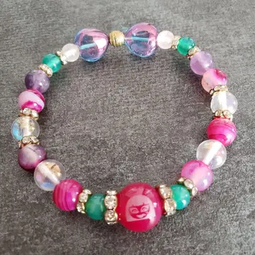 [개운!] 이누가미 사아카스단 이누가미 쿄코 디자인 팔찌 (파우치 포함)