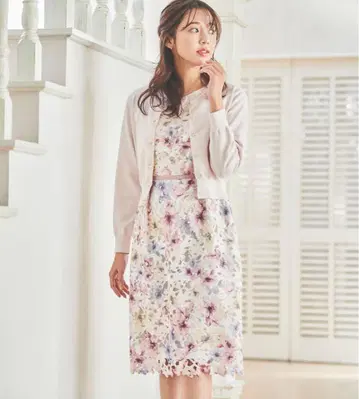 레스 빠세 케미컬 레이스 원피스