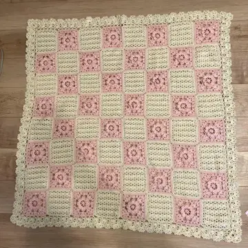 손뜨개질 담요 대형