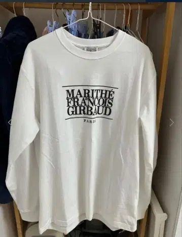 *감사제 세일* 새상품 #마리떼 프랑소와 저버 #롱T #XL #화이트