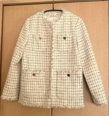 [새상품] PLST 트위드 자켓 M 사이즈