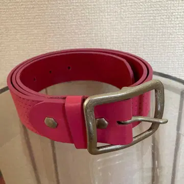 라이즈 에이트 어패럴 펀칭 스타 벨트 086B-005/PINK L