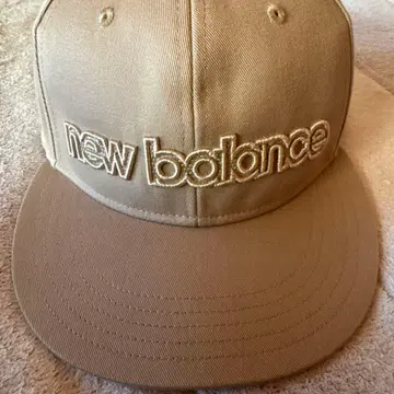 new balance 베이지 캡