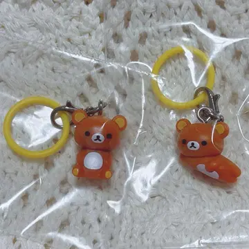 리락쿠마 메지루시 마스코트 참 가챠 2개 세트