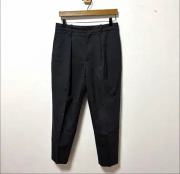 MARKAWARE 프론트 플리츠 페그탑 오가닉 울 트로피컬 2