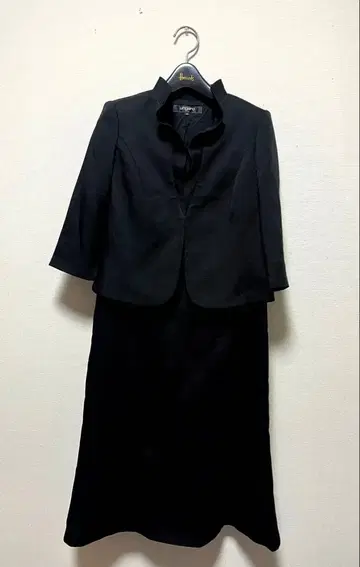 도쿄 소와르 ungaro 웅가로 도킹 블랙 포멀 원피스