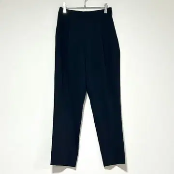 n0963 [ 이바이에쿠라 ] 테이퍼드 팬츠 네이비 38 일본제 월드