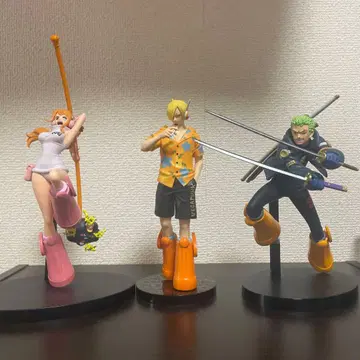 원피스 피규어 세트 나미 상디 조로