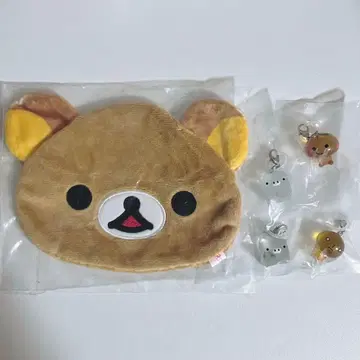 산엑스 마스코트 참 메지루시 액세서리 리락쿠마 파우치