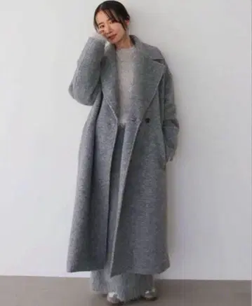 새상품급*언그리드 스라이버 체스터 롱 코트