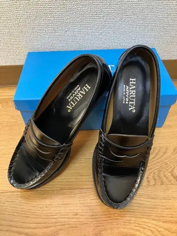 HARUTA 하루타 로퍼 블랙 #4514 23cm