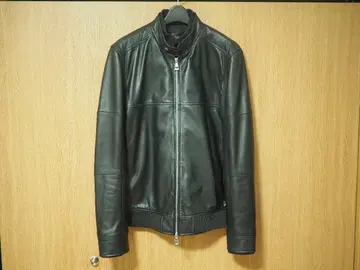 AKM Contemporary 가죽 블루종 L 블랙