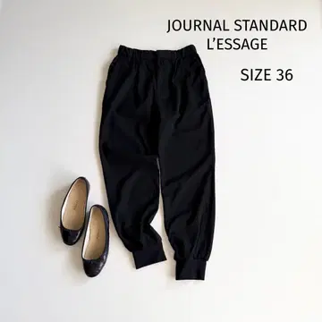 24SS [저널 스탠다드 레사쥬] 울 혼방 조거 팬츠 36