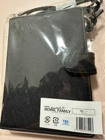 더 로얄 패밀리 x SHIPS 마권 케이스 파우치 한정판 블랙