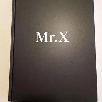 Mr.X 비즈니스 서적 블랙 커버