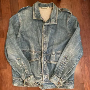 guess 구제 데님 자켓 L