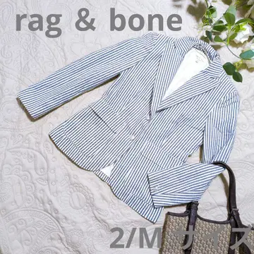 [ rag & bone ] 스트라이프 테일러드 자켓 2/M