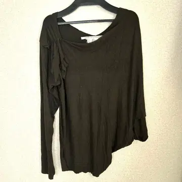 ANNE-VALERIE HASH 브라운 긴팔 티셔츠 M