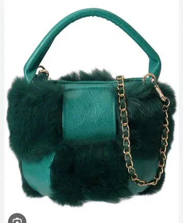 [ 새상품 ] 파비올라 포 미니 숄더 토트백 그린