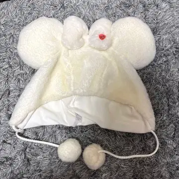 디즈니 팬캡 미니 화이트 레어