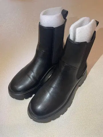 BEAUTY&YOUTH 사이드 고어 부츠 우천 겸용 24cm