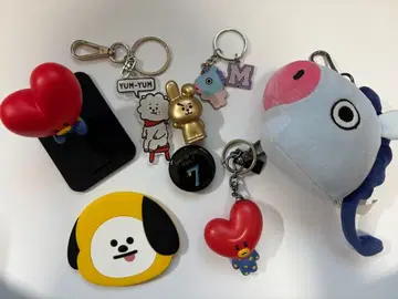 BT21 키링 거울 스마트폰 스탠드