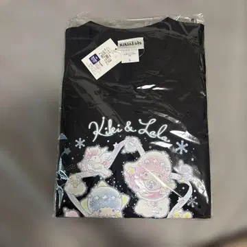 미사용 새상품 산리오 키키라라 T셔츠 사이즈 L