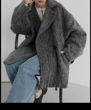 라무 샤기 미들 코트