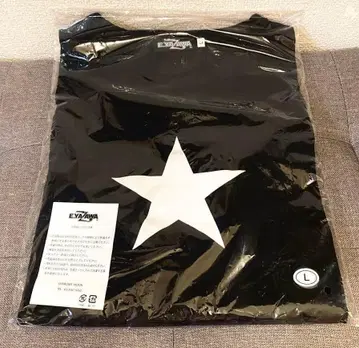 새상품 미개봉품 야자와 에이요시 별 HIBIYA 티셔츠 블랙 사이즈 L