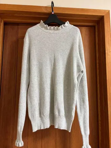 tumugu 코튼 랜덤 리브 니트