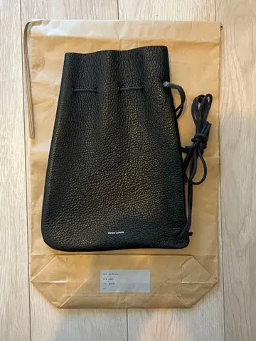 Hender Scheme zacc 블랙 숄더백