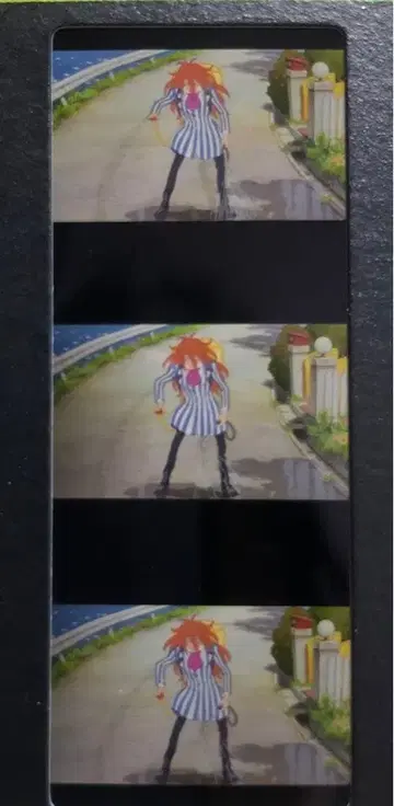 지브리 미술관 입장권 필름 부착 벼랑 위의 포뇨