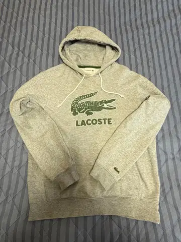 LACOSTE 그레이 후드티 FR 4 / US M