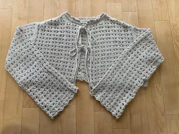 JOICEADDED 조이스아디드 니트 볼레로 베이지