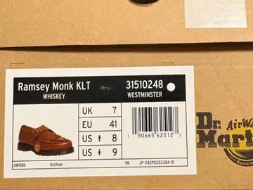 닥터 마틴 램지 몽크 KLT UK7