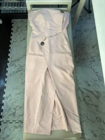 rinfarre 핑크 타이트 드레스