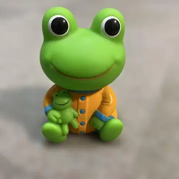개구리 캐릭터 피규어