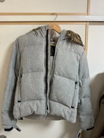 GAP Outdoor Edition 다운 자켓 그레이 S 후드 부착